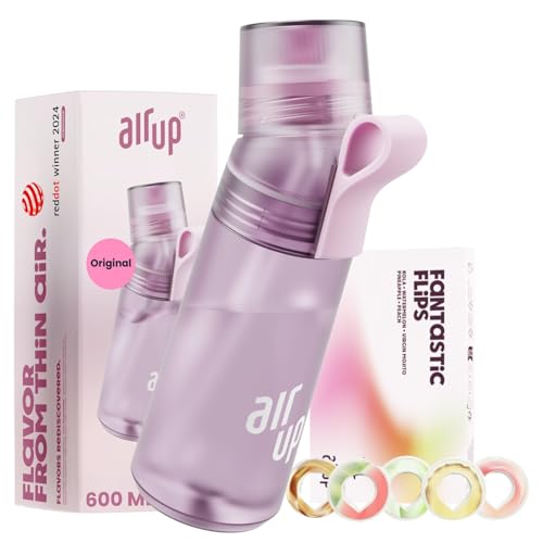 AIR UP® Borraccia Twist Pro Lavender originale starter set...