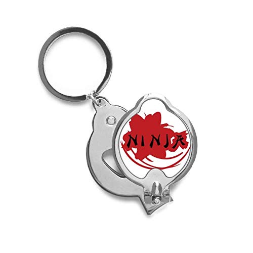 Coupe-ongles Japon Ninja avec silhouette de sakura par DIYthinker