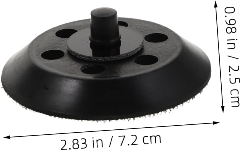 2Pcs Car Polishing Pad Backing Plate for Drill Durable Wheel Polishing Plate Compatible with Sandpaper Machines for Automotive Buffing and Buffing Tasks