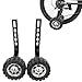 Pesoncarl Bike Training Wheels 1Pair Heavy Duty Training Wheels for Kids Bike Silent Stable Kids Support Small Wheel for 12 14 16 18 20 Inch, Sports