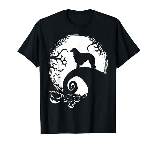 BORZOI Lover Gifts BORZOI Halloween Shirt