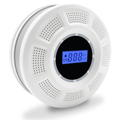 Scondaor Combo detector de fumaça e monóxido de carbono com visor...