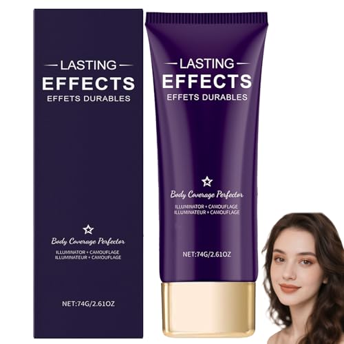 Body Coverage Perfector,Waterproof Sweatproof Body Concealer,Tattoo Cover Up Makeup,Full Coverage Leg Makeup,Leg Makeup To Cover Veins,Long-Lasting Lightweight Body Foundation (1PCS)