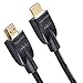 Amazon Basics HDMI Cable, 3ft, 4K@60Hz, High-Speed HDMI 2.0 Cord, 18Gbps, 2160p, 48 bit, Compatible with TV/PS5/Xbox/Roku, Black