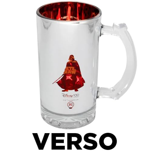 Caneca Chopp Eletrostática Star Wars | Império | Metalizada