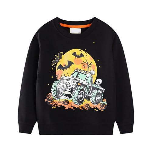 Pull décontracté pour enfants idéal pour l'automne et fêter Halloween