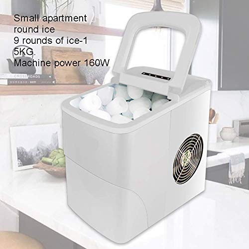 Máquina de Hielo Compacta 10kg/Hora Ice Cube Maker miniatura 3