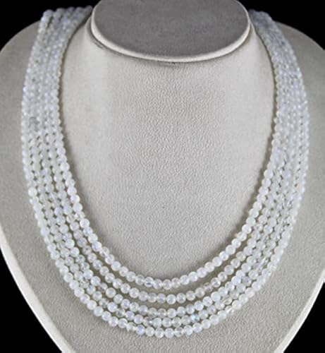 Collier perles de lune LKBEADS 5 rangs le cadeau d'anniversaire idéal
