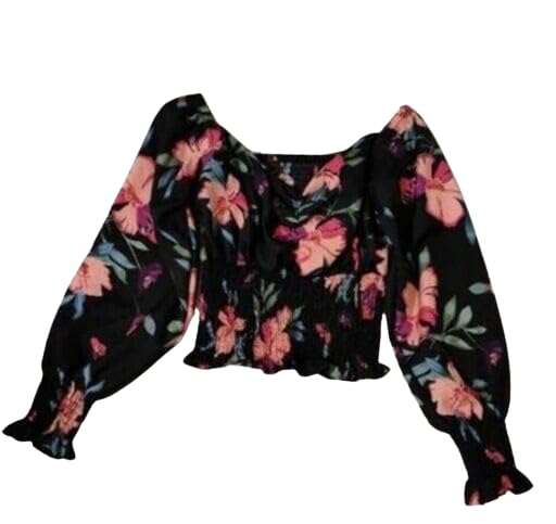 emeros Floral Printed Short Long Sleeves Top Dress for Women| Comfortable, Breathable, Lightweight|SL_342-picture-31