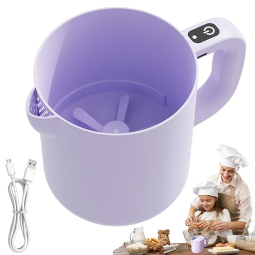Robot Mezclador Eléctrico para Pastelería - Cuenco de Lavadora de Arroz Eléctrico - Cuenco de Mezcla 1 L Portátil Máquina de Filtrar Accesorios de Cocina para Pastelería Cocina Mezcla Limpieza