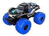 EXOST - Voiture Télécommandée - Monster - Monster Truck aux Pneus XXL - 4x4 Tout Terrain - Jouet Echelle 1:8