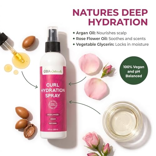 OBIA Naturals Curl Hydration Spray 8 oz miniatura 3