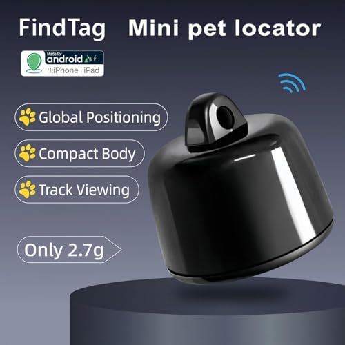 Mini GPS-tracker voor katten, wereldwijde tracking, zonder extra kosten, compatibel met iOS en Android, voor elke halsband, intelligente locatie - Afbeelding 4