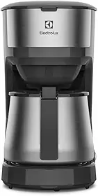 Electrolux Cafeteira Elétrica Jarra inox filtro permanente removivel sistema corta pingos capacidade 1,2L 30 xicaras função manter aquecido ECM22 127v