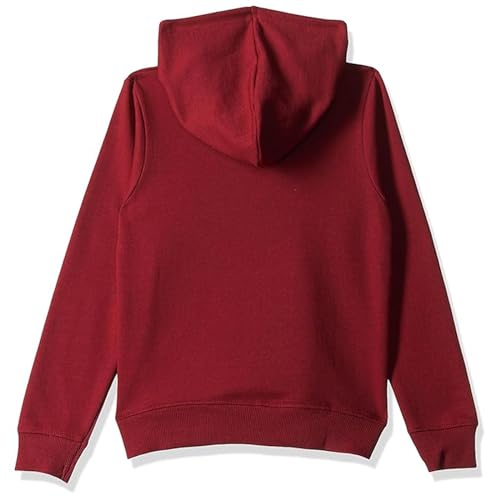 Image of Boy's Cotton Fleece Hooded Sweatshirt with Kangaroo Pocket
