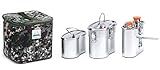 Old Faithful Flameless Geyser Portable Cooking System - Cook Anywhere Without Fire - MRE Freeze Dried Backpacking Camping Emergency Bug Out