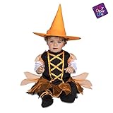disfraces bruja bebe Talla: 0-6 meses My Other Me Me Me - Halloween Bruja Disfraz, Color Naranja, 0-6 meses, Fun Company 203256