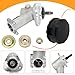 YAURILO Trimmer Gear Head Gearbox Assembly Replacement for Echo SRM-225 SRM-225i SRM-2620 SRM-3020 SRM-210 SRM-3100 String Trimmer Brushcutter Weed Eater Brush Cutter Replace P021008182 99944200907