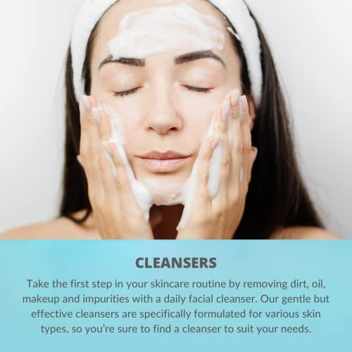 Serious Skincare Glycolic Cleanser 12 Oz. - Glycolic Acid Skin Retexturizing Facial Wash - Aloe Leaf Juice – Normal, Oily, Combination Skin - Creamy Deep Pore Cleansing Formula #TOP2