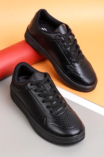 Image of ATHCO Womens Slick Doctor Shoes Women's Lace Up Sneakers Comfortable for Walking & Casual Wear Stylish Lightweight Design with Memory Foam Comfort for Health, Uniform and Nursing Footwear.