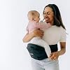 Tushbaby – Original Hip Carrier for Infants and Toddlers, Certified Safe, Lightweight Design, Built-In Storage, Nursing Support, No Foam Padding, (Black)
