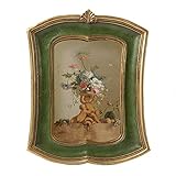 Kangce Vintage Picture Frame 5x7 Antique Ornate Photo Frame Tabletop and Wall Hanging Old-Fashioned