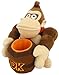 Produktbild Nintendo Plüschfigur Donkey Kong mit Fass (23cm)