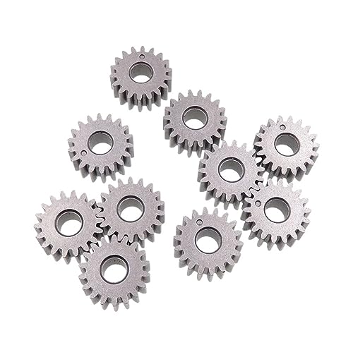 Bevel Gear Pinion Hardware Mechanical 10pcs Motor Gear Metal Gears Mini Pinion 18T Teeth Modulus 0.6 Metal Gear