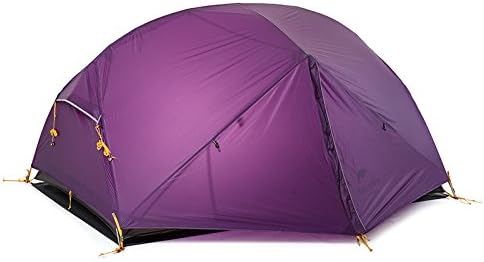 Camping Tent Naturehike Mongar 2 Double Layer Waterproof 3 Season Tent for 2 Person