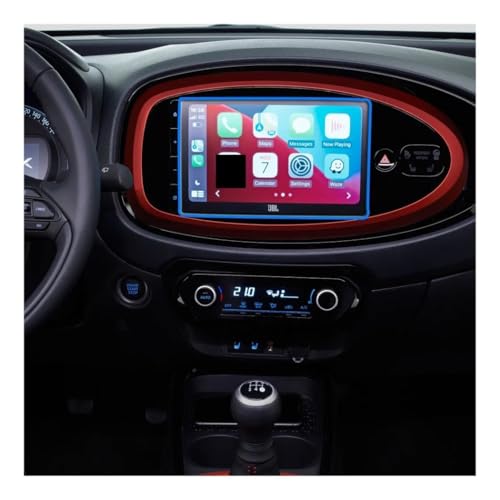 Film protection Aygo X 2022 verre trempé 9 pouces autocollant intérieur GPS