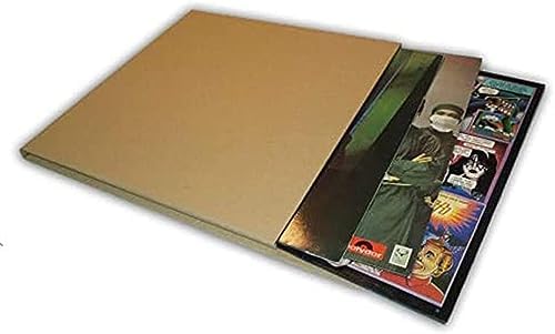 50 CAJAS PARA EL EMBALAJE Y EL ENVIO DE 1 A 3 DISCOS DE VINILO LP...