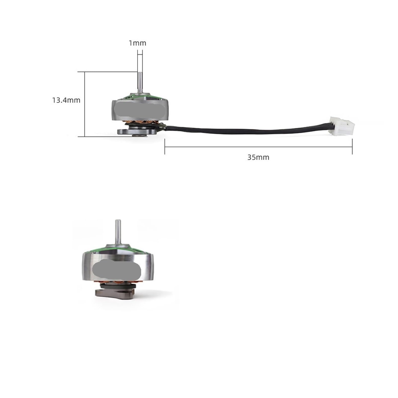 Motor sin escobillas 0802, Compatible con HGLRC, piezas de drones FPV