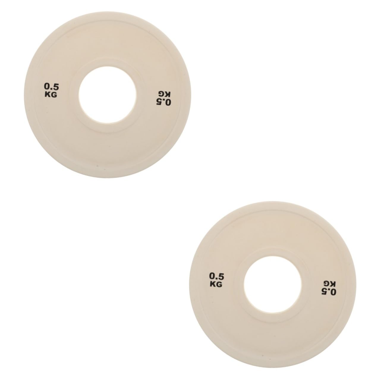 BESPORTBLE Versatile Fitness Tool Rubber Bumper Weight Plates Fractional Pounds for Full Body Workout