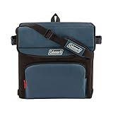 Coleman 54-Can Collapsible Cooler with 32-Hour Ice Retention | Soft-Sided Cooler Bag Folds Flat for Compact Storage, Slate