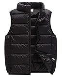 Leichte Softshell Material Ärmellos Daunenweste, geben den Kindern mehr Stretch und Platz, lassen Sie sie spielen, laufen und Spaß haben!