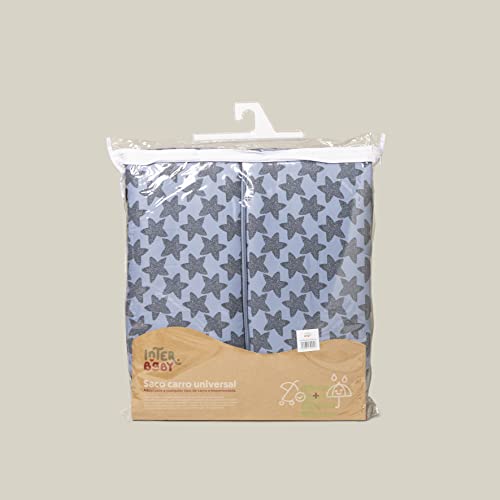 Variante de Interbaby saco capazo invierno Marino Gris