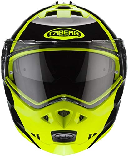 Caberg casco duke ii impact yello fluo/black xs