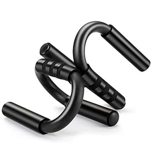 Kiewhay Push Up Bars voor Home Gym Fitness Training – S-vorm Push Up Handgrepen met Foam Grip Draagbaar voor…