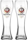 2 bicchieri da birra Erdinger da 0,5 litri ciascuno