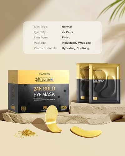 Maskiss MASKISS-25 24K Gold Under Eye Patches thumb #6