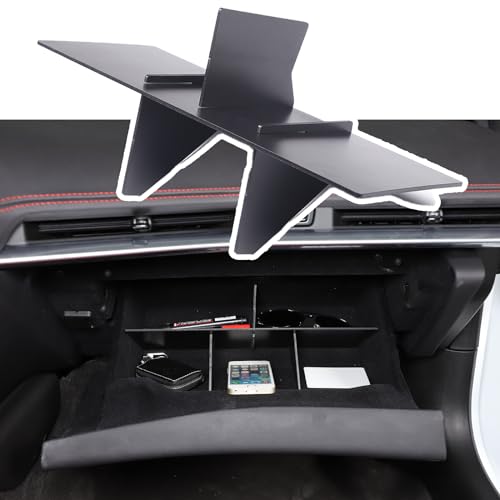 Organizador de guantera ABS negro