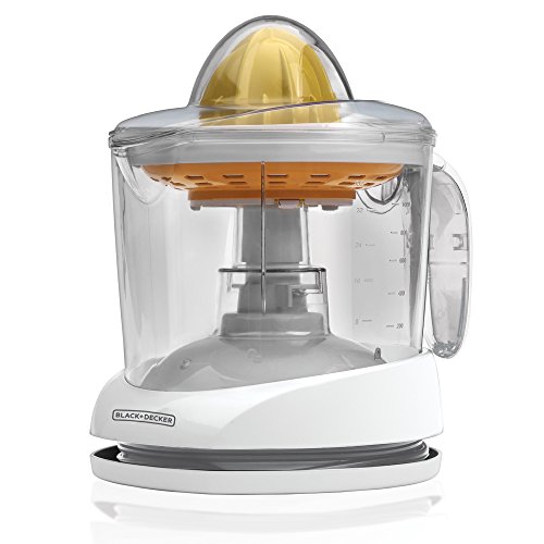 Comparison: Electric Juicer Machine 5 BLACK+DECKER 32oz Electric Citrus Juicer, CJ625, Pressure Activated, Adjustable Pulp Control, Dishwasher-Safe