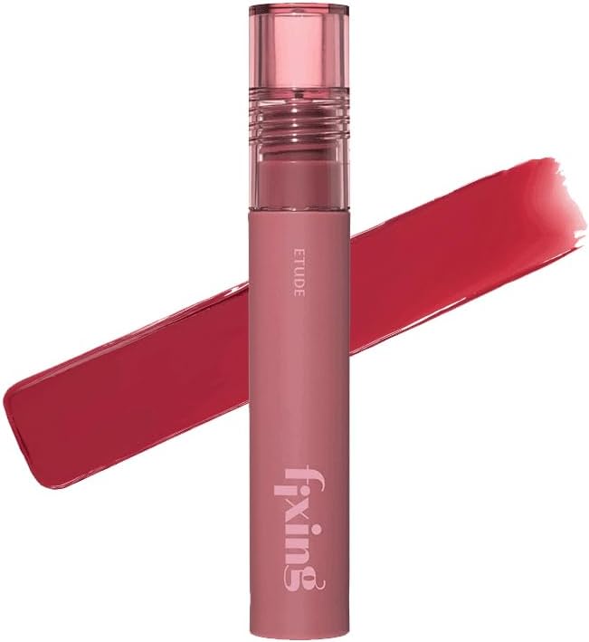 Fixing Tint #07 Cranberry Plum (4g) | Long Lasting High Pigmented Liquid Lipstick | Waterproof Lightweight Matte Finish Lip Stain | Full Coverage | Korean Makeup, Kbeauty