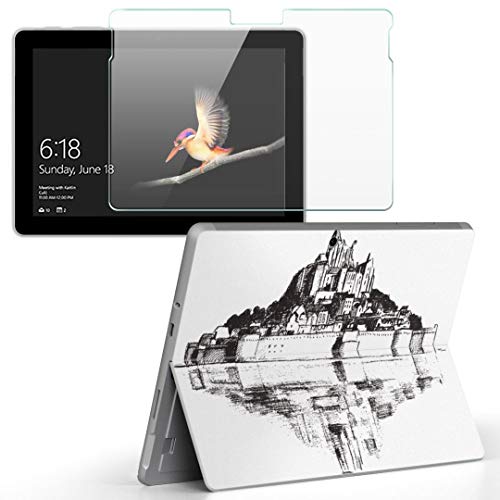 igsticker Surface Go/Surface Go 2 ��p�X�L���V�[�� �K���X�t�B���� �Z�b�g �t���ی� �t�B���� �X�e�b�J�[ �A�N�Z�T���[ �ی� 015276 �� �G�� ���i