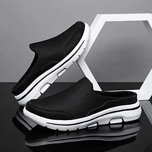 Eliogn Women's Men's Slip-On Clogs Comfortable Non-Slip Muller Shoes Breathable Mesh Fashion Walking Shoes Casual Sneakers for Men and Women3
