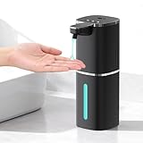 Seifenspender Automatisch 400ml Elektrischer Seifenspender mit Sensor, 9-Stufig Einstellbar...