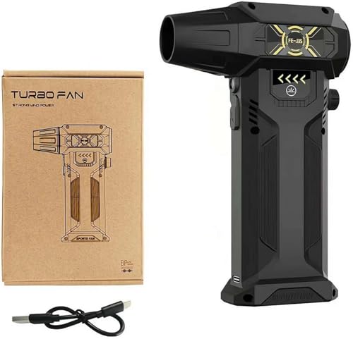 ac 2025 mejorado 130000 rpm aspirador de aire eléctrico, polvo AC-27, Turbo ventilador y soplador, ventilador de aire secador de coche, recargable inalámbrico 120w aire de alta potencia