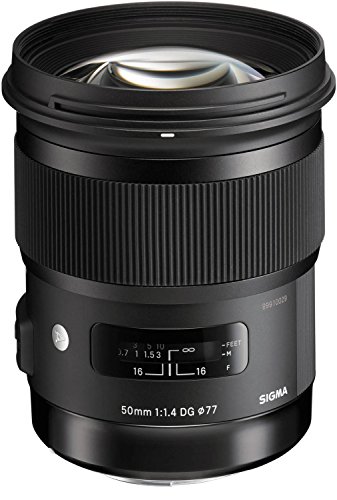 Sigma 50mm F1.4 DG HSM Art Objetivo para cámaras réflex en color negro. - Fernando Cortés