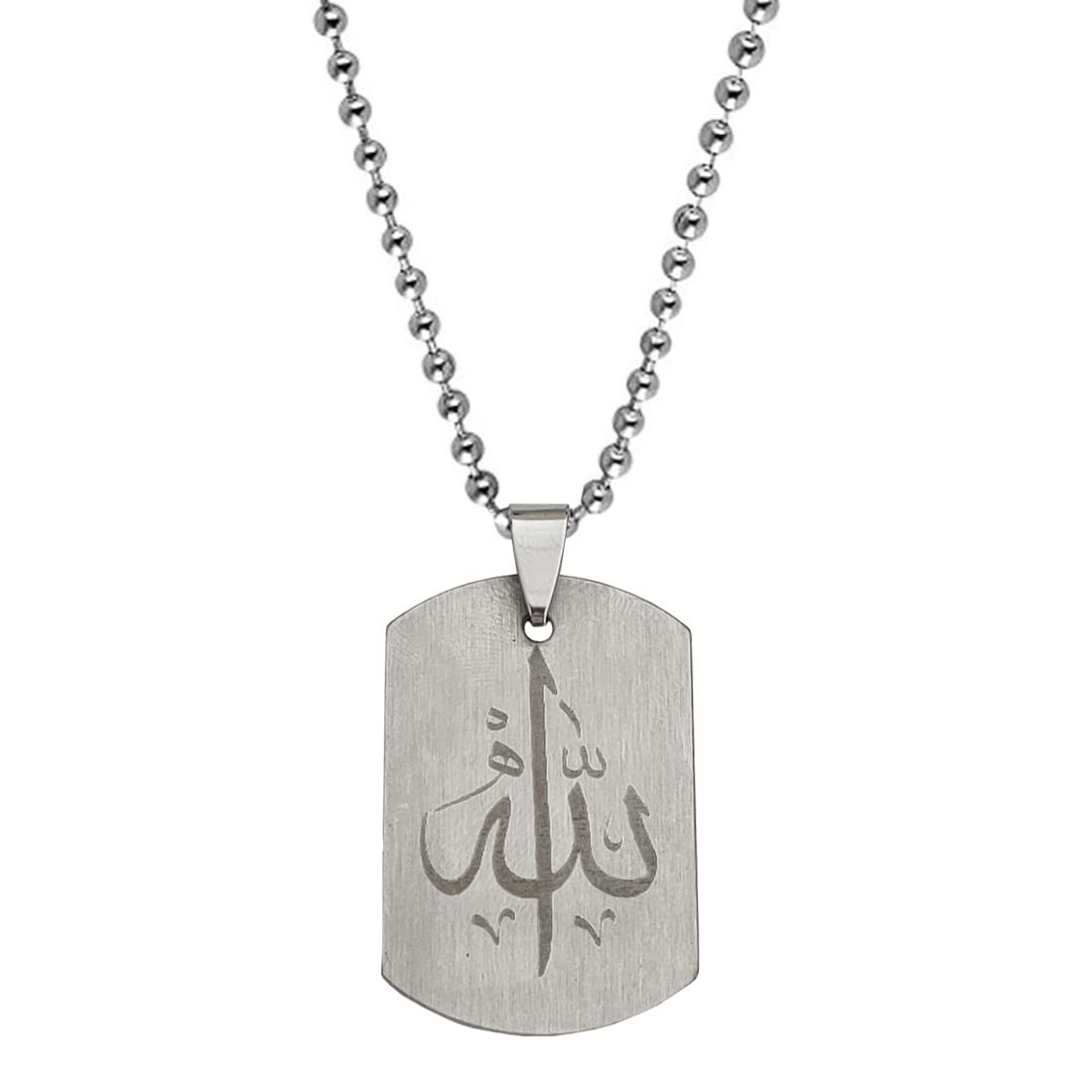 See full amazon price history chart for M Men Style Islamic Allah Muslim Islamic Jewelry Black And Silver Stainless Steel Pendant Necklace For Unisex SPn2022365 M Men Style Islamic Allah Muslim Islamic Jewelry Black And Silver Stainless Steel Pendant Necklace For Unisex SPn2022365 (B0B1JD97P2) Amazon Price History, Amazon Price Tracker