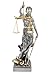 Produktbild Unbekannt Figur der Justitia römische Göttin der Gerechtigkeit Gold/silberfarben Skulptur Anwalt Recht Gesetz